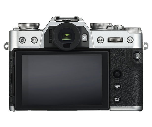 Fujifilm X-T30 bagsiden skærm